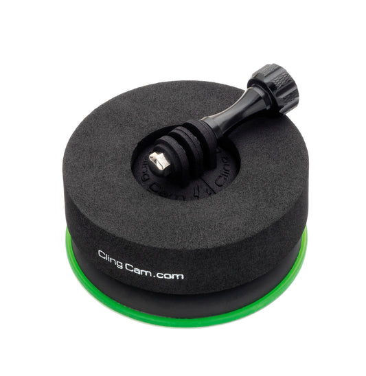  ClingCam Komplettset Clingcup mit clingcam mit Auftriebsring und Befestigung – bereit für Actionkamera. 
